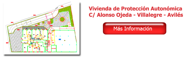 Vivienda de Protección Autonómica. C/ Alonso Ojeda - Villalegre - Avilés